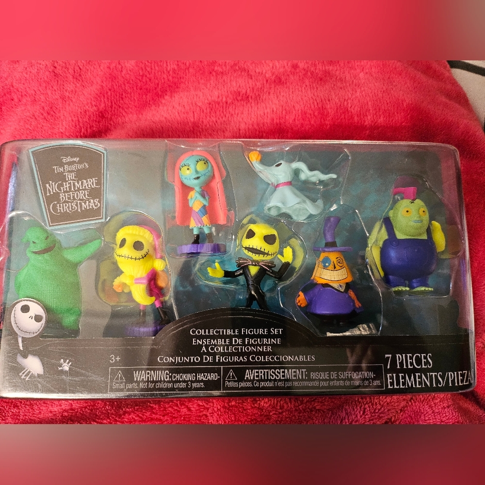 Disney The Nightmare Before Christmas Collectible‎ Figure Set - Multicolor